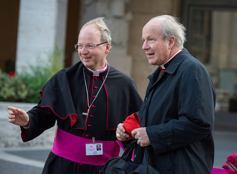 Kardinal Schönborn und Bischofs Elbs / Catholic Church of England and Wales/ Manzur Kardinal Schönborn und Bischofs Elbs