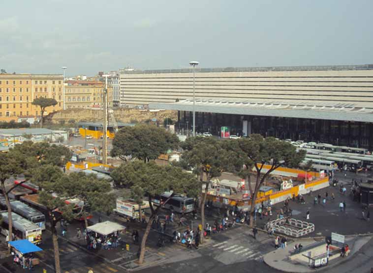 Stazione Termini / wikipedia Hauptbahnhof in Rom