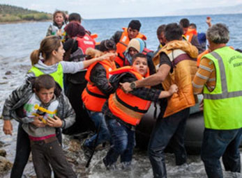 Gerettet Flüchtlinge / Caritas/Cafod
