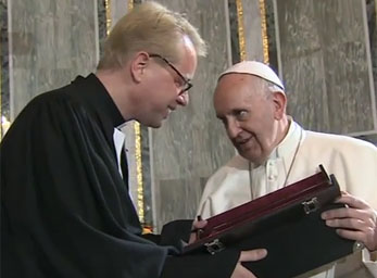 Papst Franziskus / screenshot ctv Papst Franziskus
