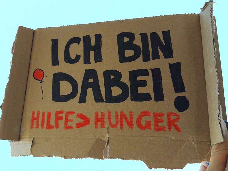 24h Aktion: Hunger-Not-Hilfe
