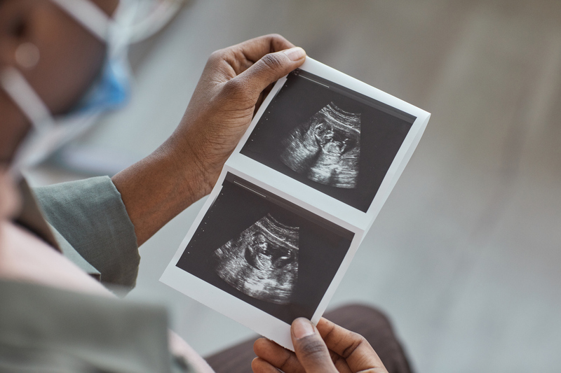 Ultraschallbild eines Babys 